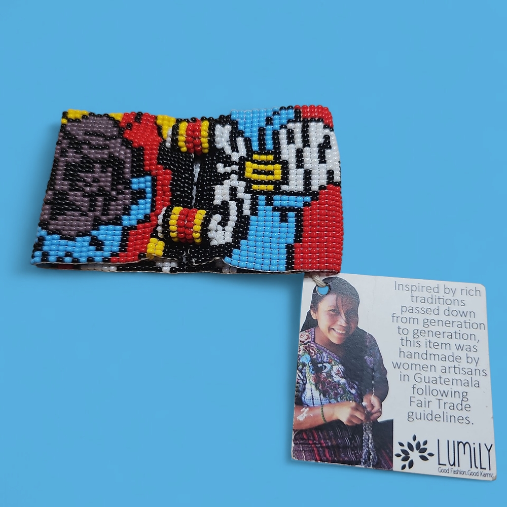 Artisian Handmade Multicolor Beaded Bracelet